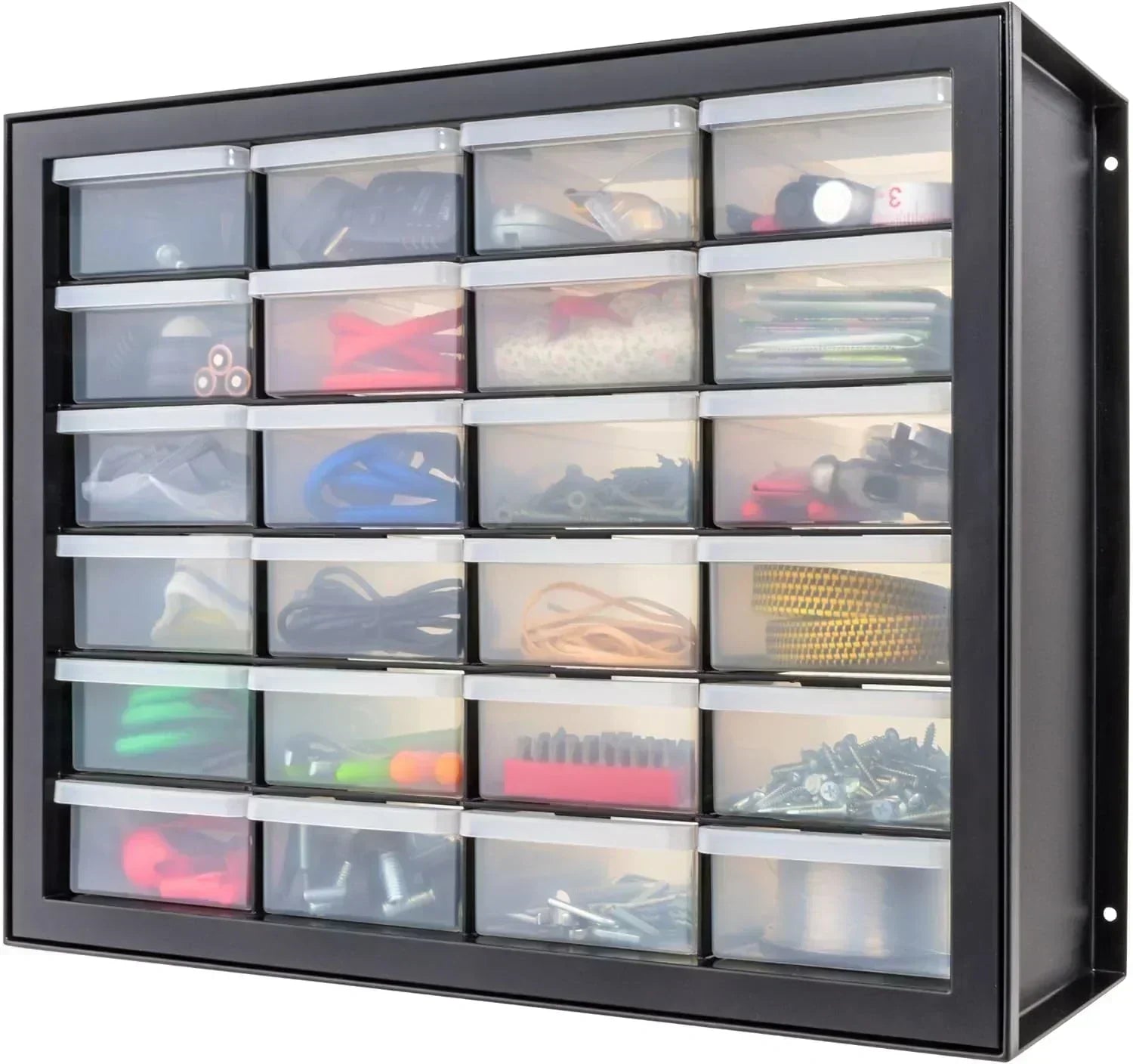 IRIS USA Screw Tool Organizer Small Parts Cabinet Chest Storage Drawers Organization Toolbox