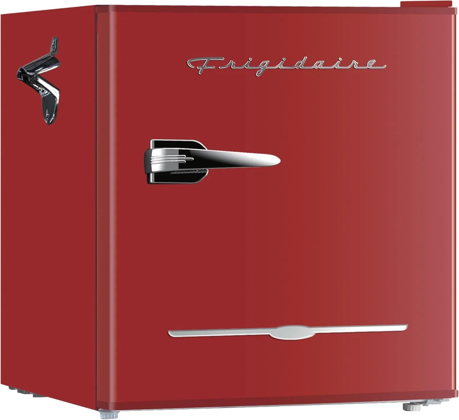 Frigidaire EFR176 Retro Compact Fridge with Chiller Mini Refrigerator with Built-in Bottle Opener for Office, Bedroom, Dorm Room or Cabin, 1.6 cu ft 16 D x 18 W x 18.5 H, Moonlight