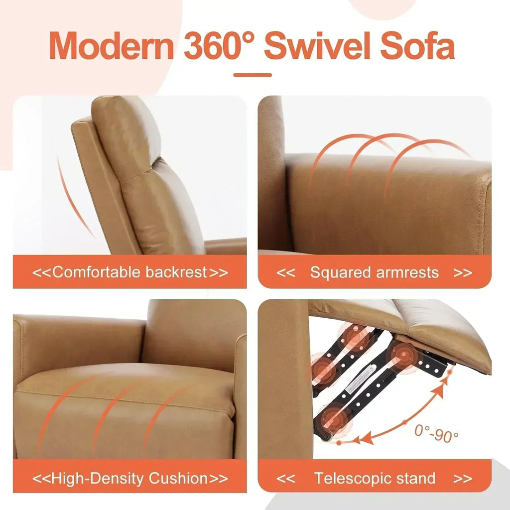 Adult massage recliner adjustable home theater seat modern fabric recliner
