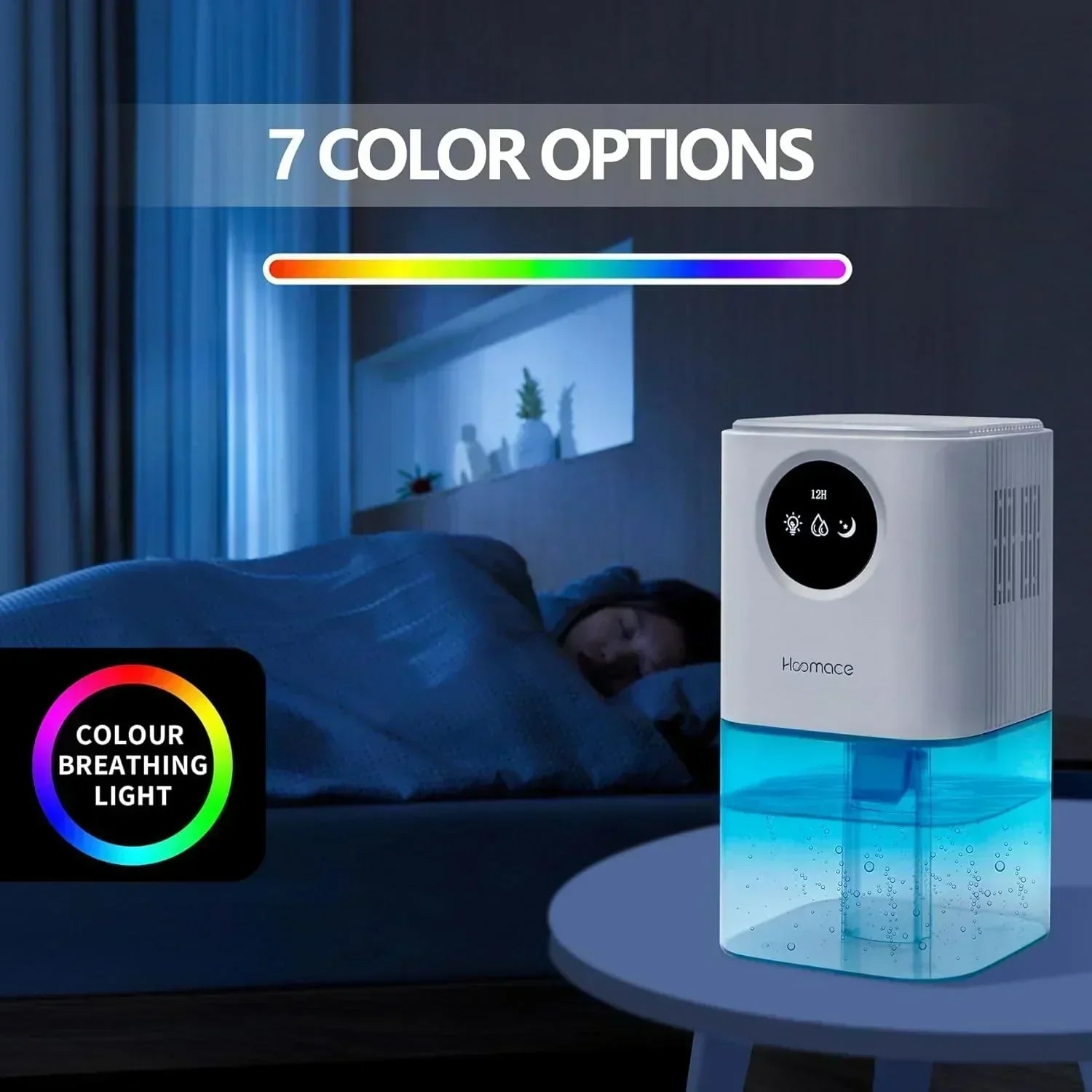 Dehumidifier 2 in 1 Humidifier Dehumidifier Combo 102 OZ Water Tank Dehumidifiers for Home Bedroom