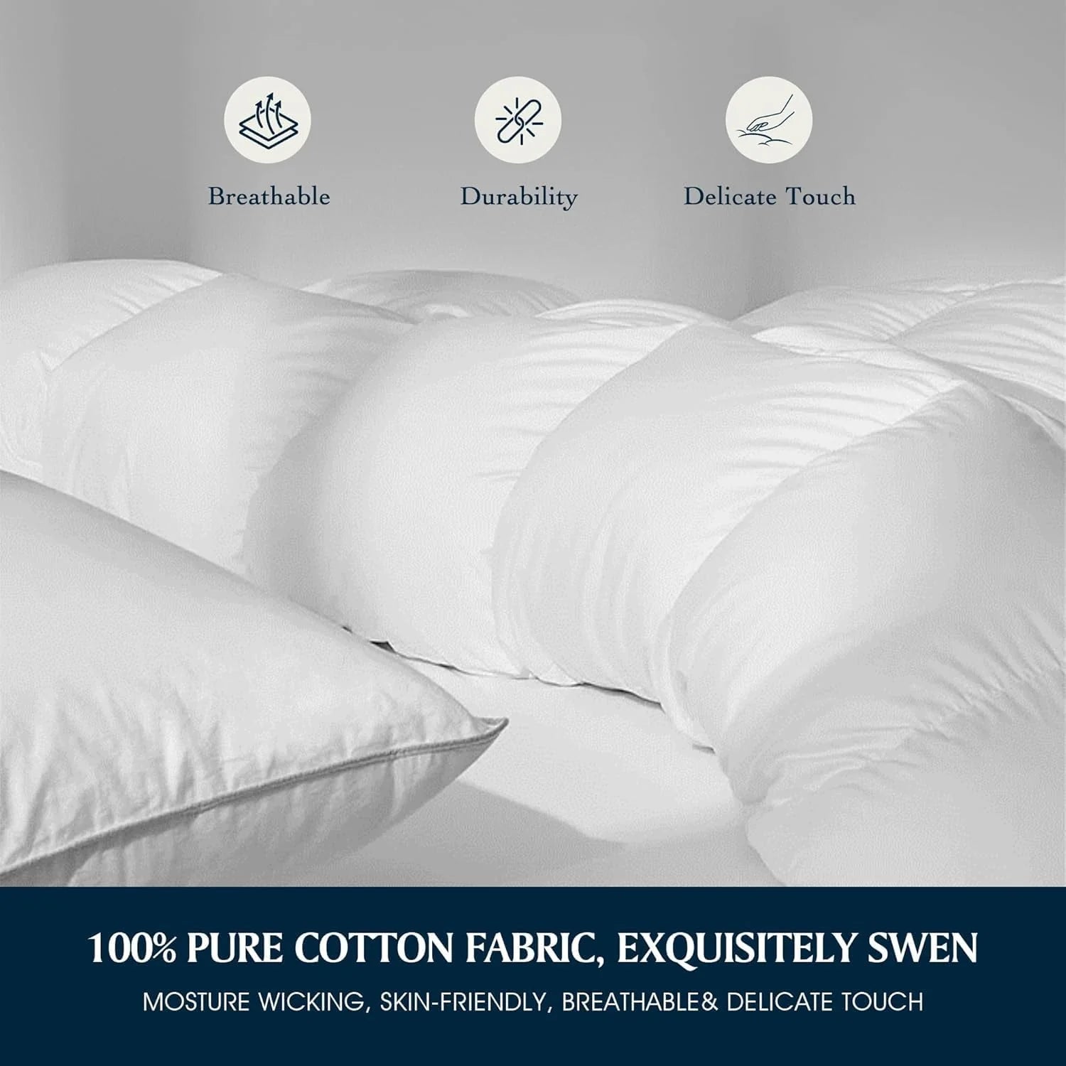 Serta Hotel Luxury Hypoallergenic Comforter Duvet Insert