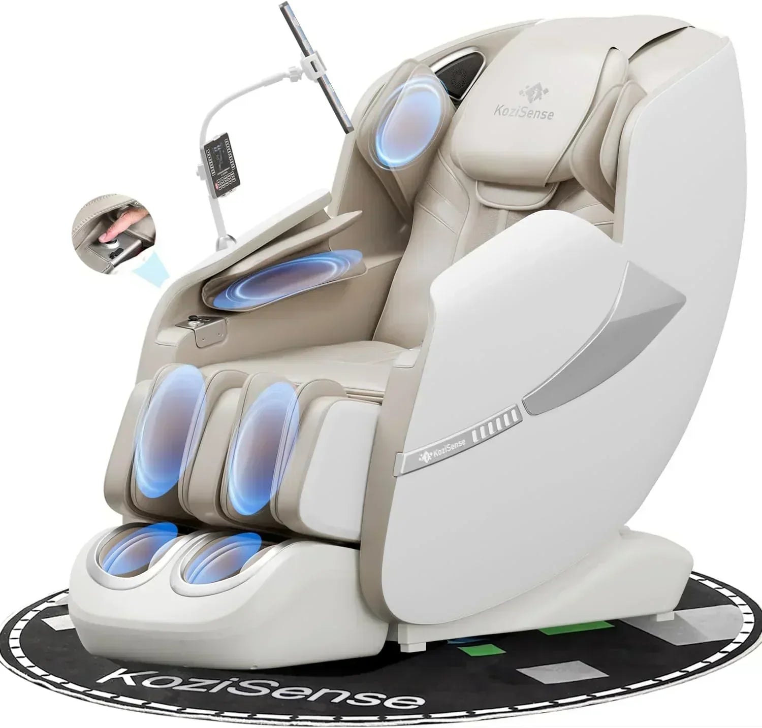 2025 Massage Chair Full Body Zero Gravity SL-Track Shiatsu Massage Recliner Chair with Heat