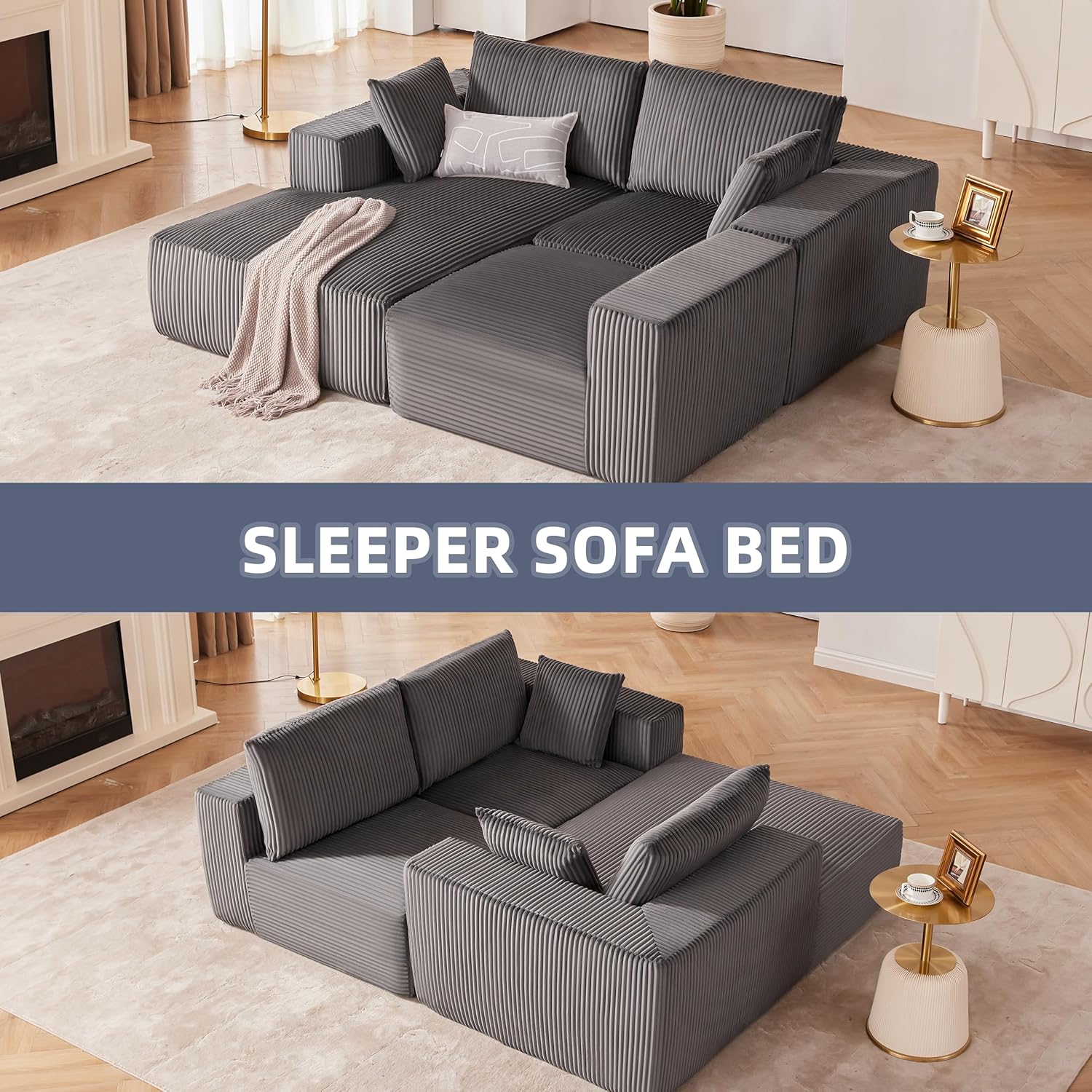 108 inch sectional sofa cloud sectional sofa with deep seat modern sectional L shaped sofa