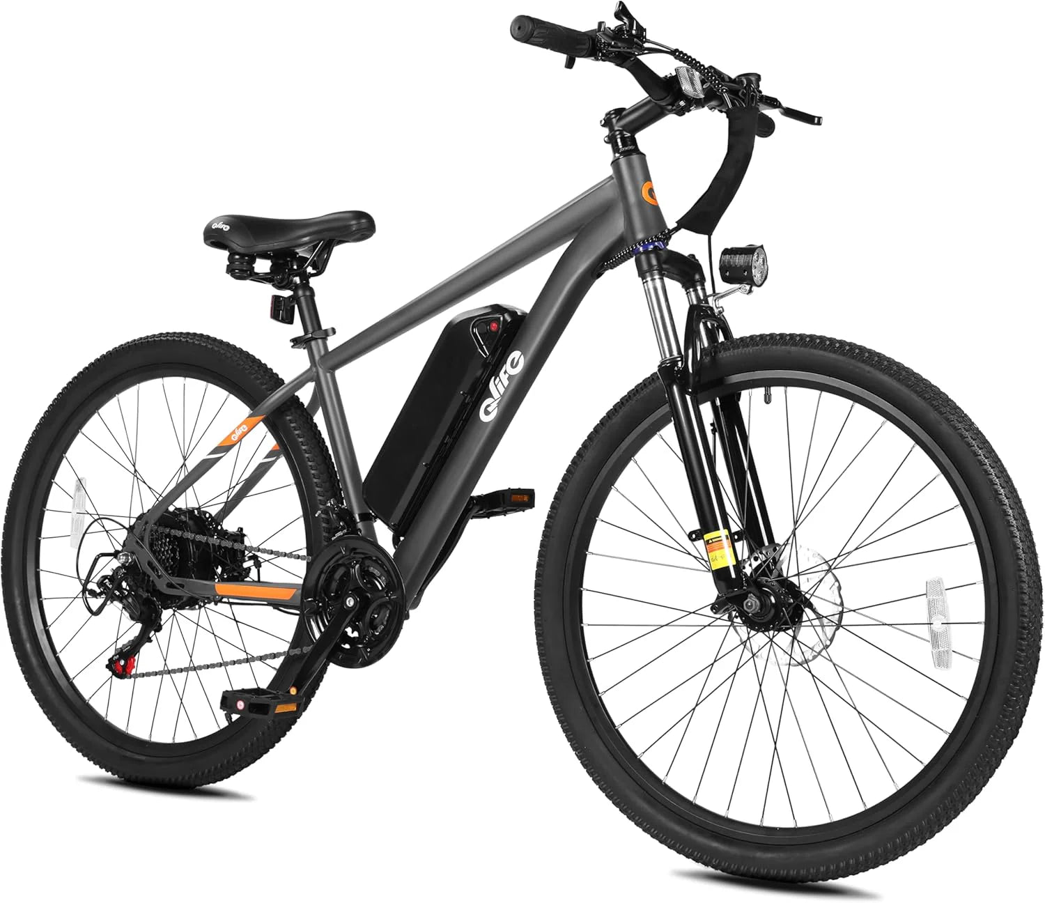 Qlife Racer Electric Bike for Adults - 21-Speed Mountain Lightweight Ebike
