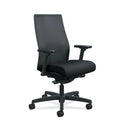 Ignition 2.0 Ergonomic Mesh/Fabric Mid-Back Task Chair Black