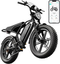 Electric Bike for Adults 1500W Peak 20 Fat Tire All-Terrain E-Bike 60/110 Miles 28 MPH Electric Dirt Bike