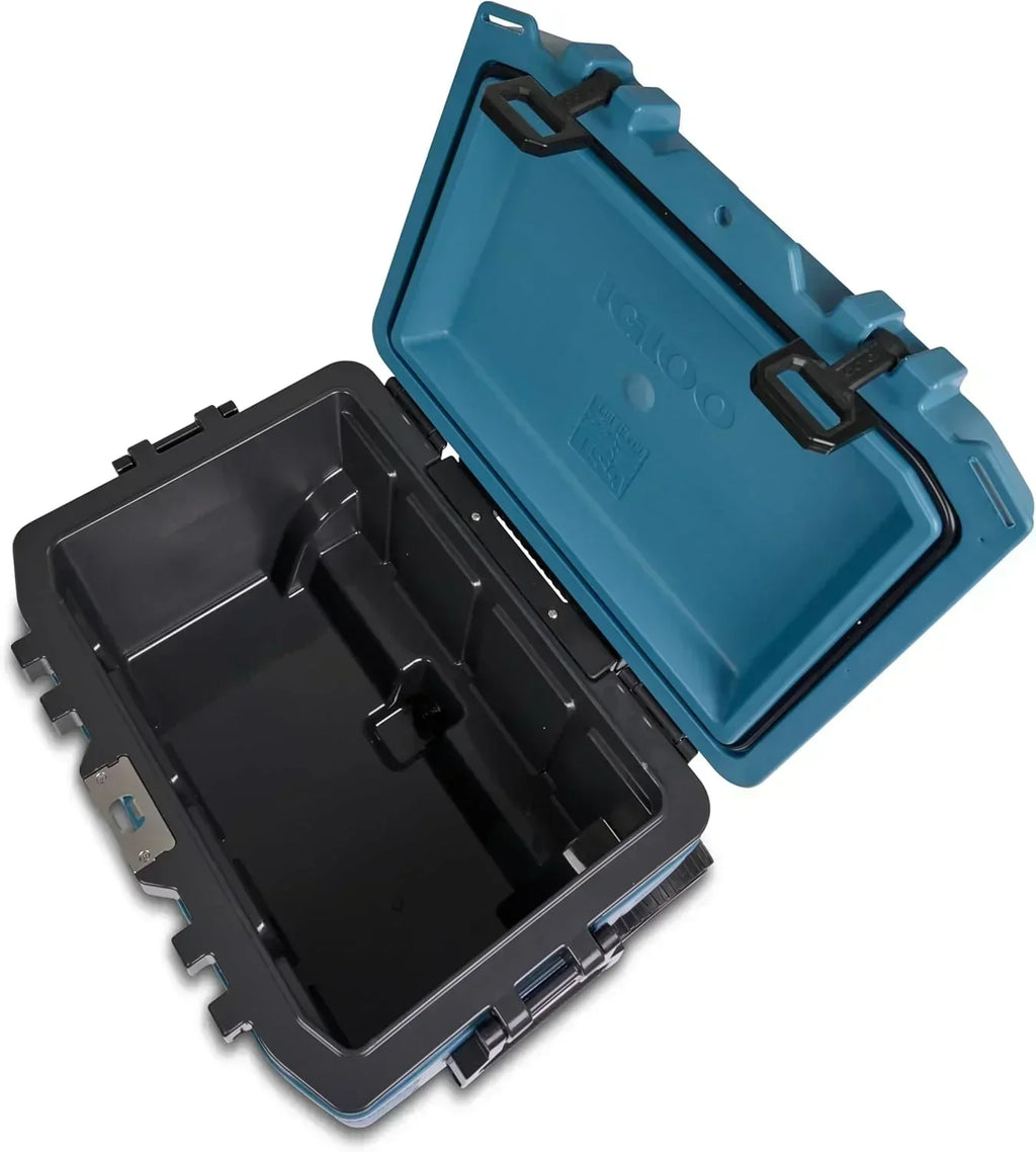 Igloo 52Qt Wheeled Cooler Insulated Hard Shell Ice Chest