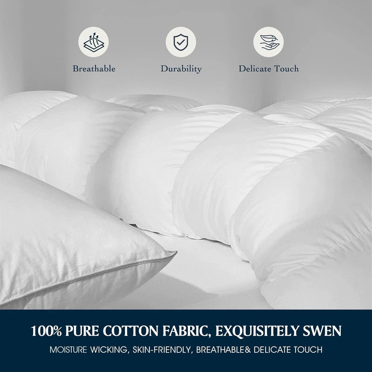 Serta Hotel Luxury Hypoallergenic Comforter Duvet Insert