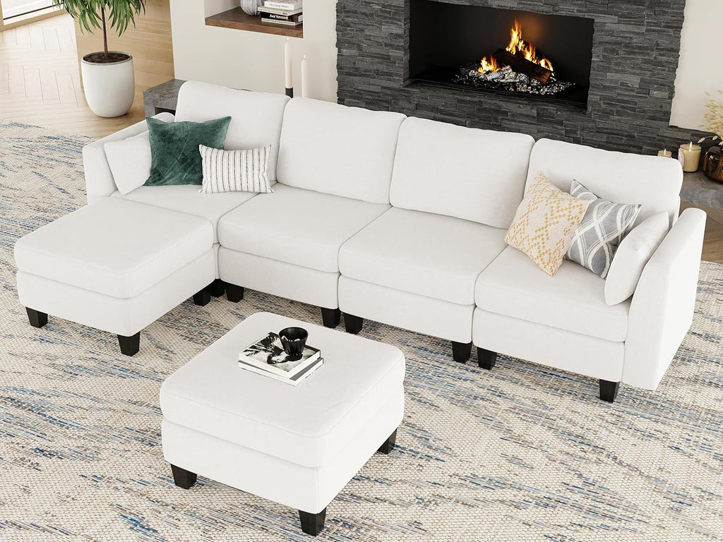 Modular Sectional Sof Convertible U Shaped Sofa Couch with High Density Memory Foam