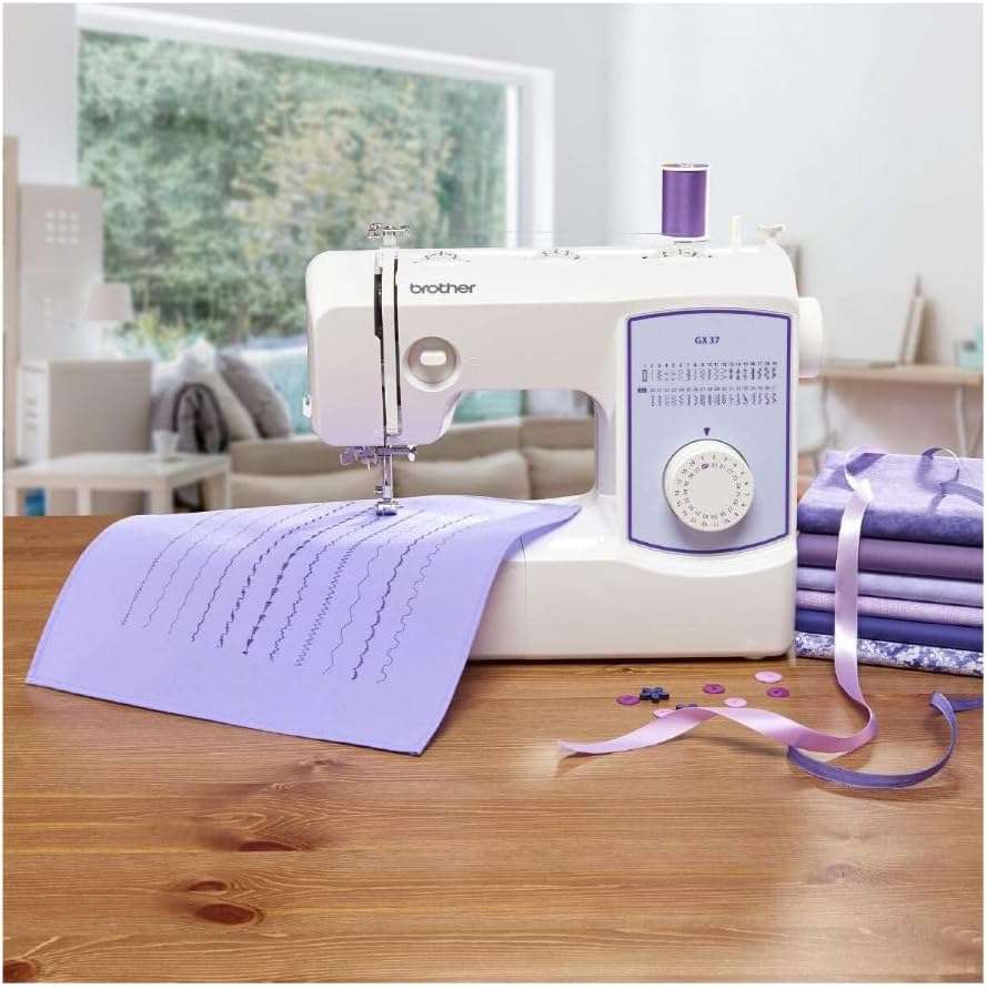 Sewing Machine GX37 37 Built-in Stitches 6 Included Sewing Feet