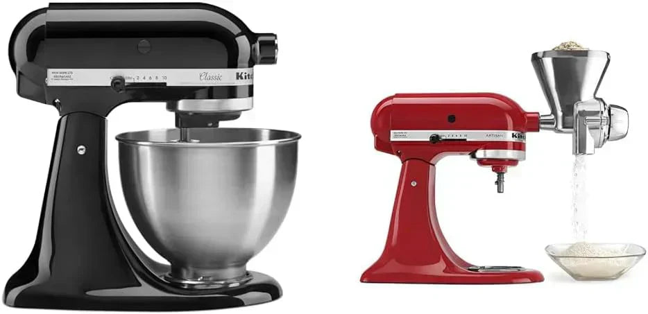KitchenAid Classic Series 4.5 Quart Tilt-Head Stand Mixer K45SS Onyx Black