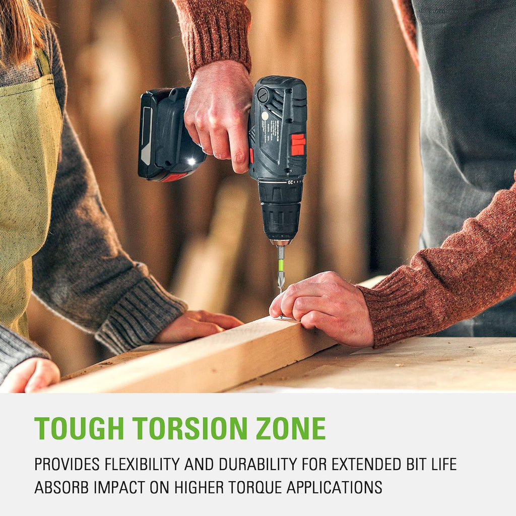 24V Brushless Cordless Drill Impact Driver Power Tool Combo Kit Included 1/2��Drill & 1/4��Hex