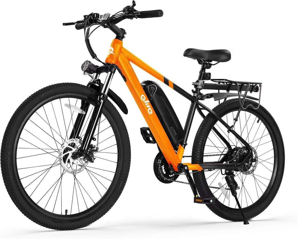 Qlife Racer Electric Bike for Adults - 21-Speed Mountain Lightweight Ebike