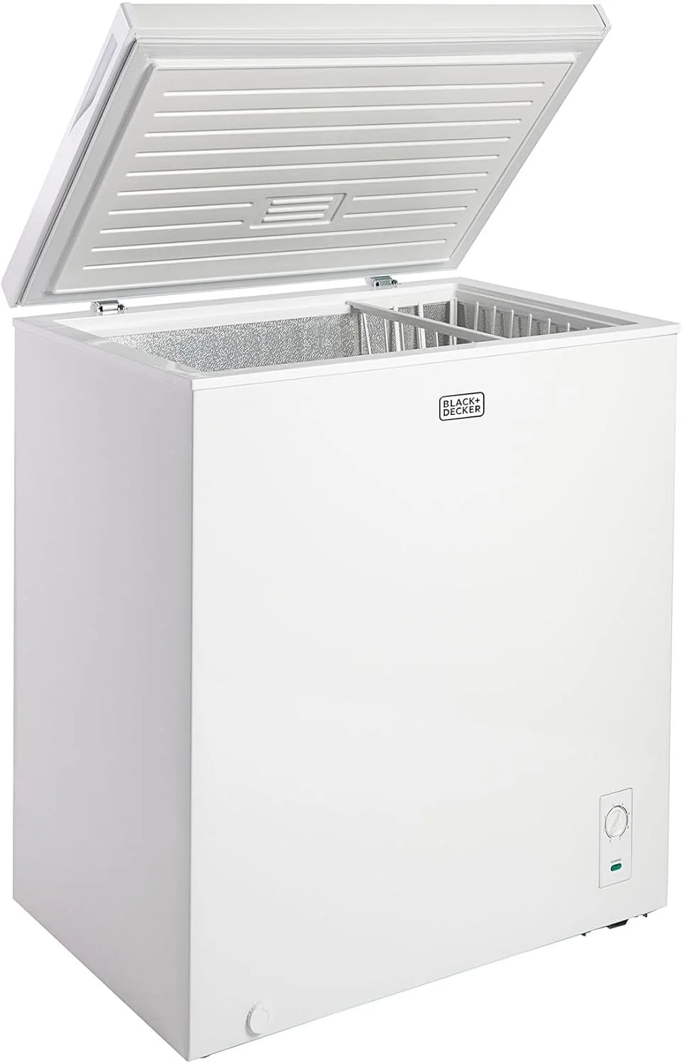 BLACK+DECKER 2.0 Cu. Ft. Compact Chest Freezer, Deep Freezer Holds Up To 70 Lbs. of Frozen Food