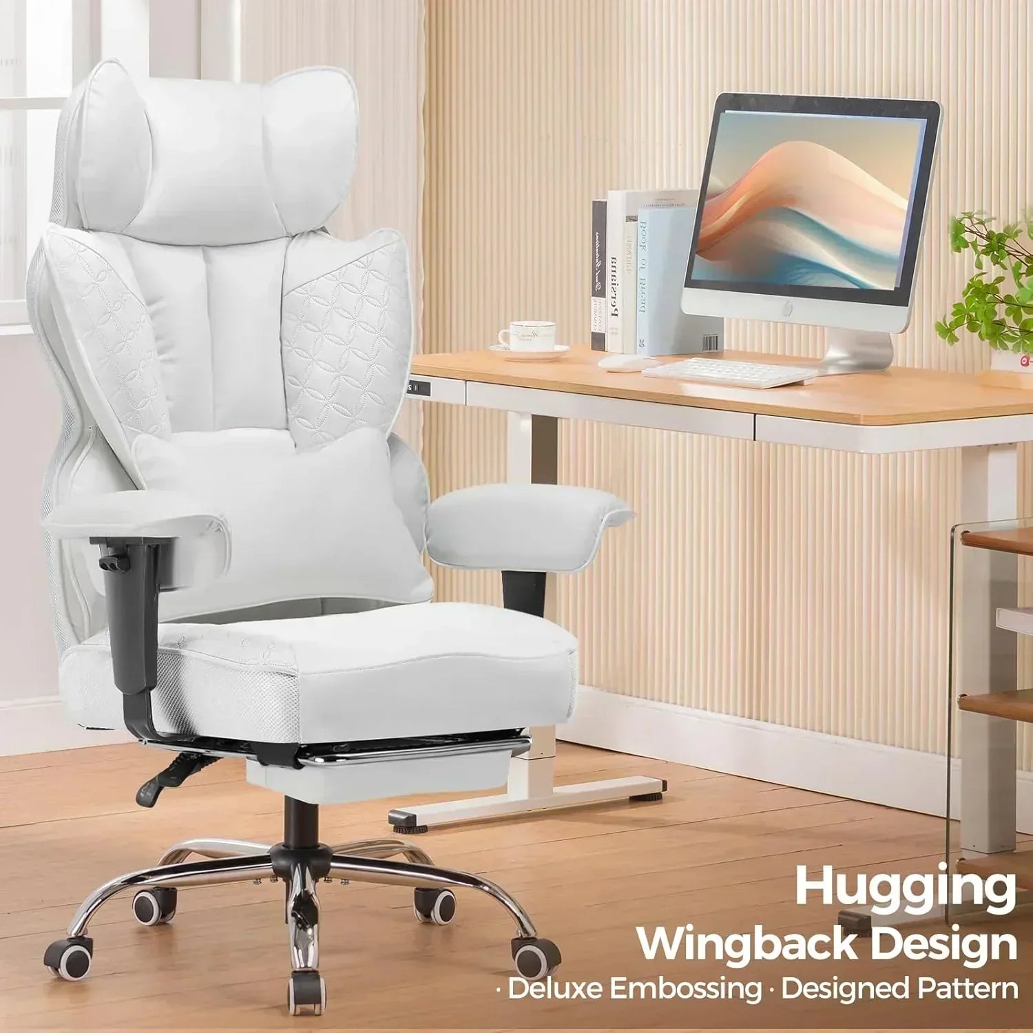 Large Tall Gaming Chair 400 lb Heavy Duty Office Chair