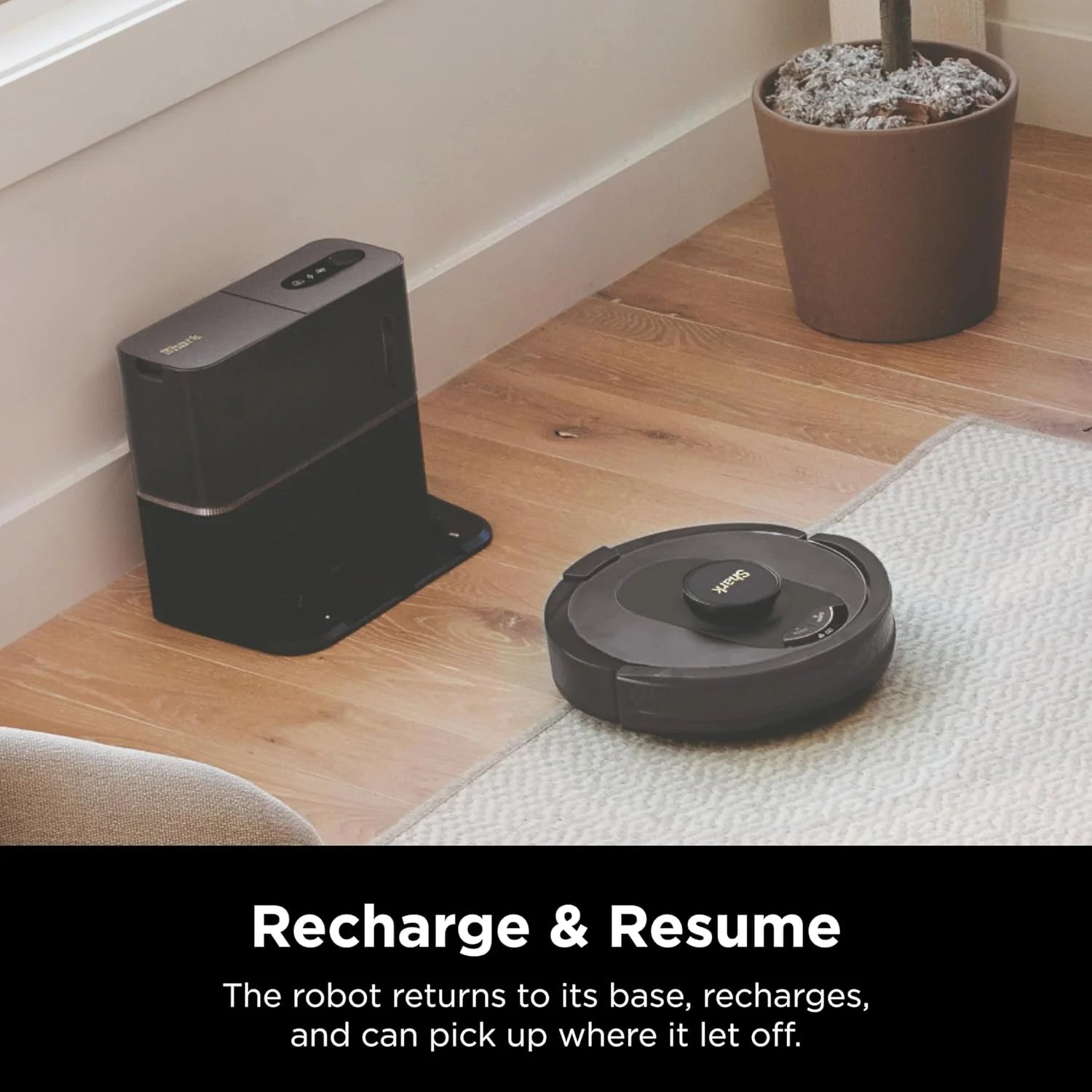 Voice Control Robot Vacuum with Matrix Clean Navigation, Home Mapping, 60-Day Capacity, XL Self-Empty Base for Homes with Pets, Carpet & Hard Floors, Cool Grey