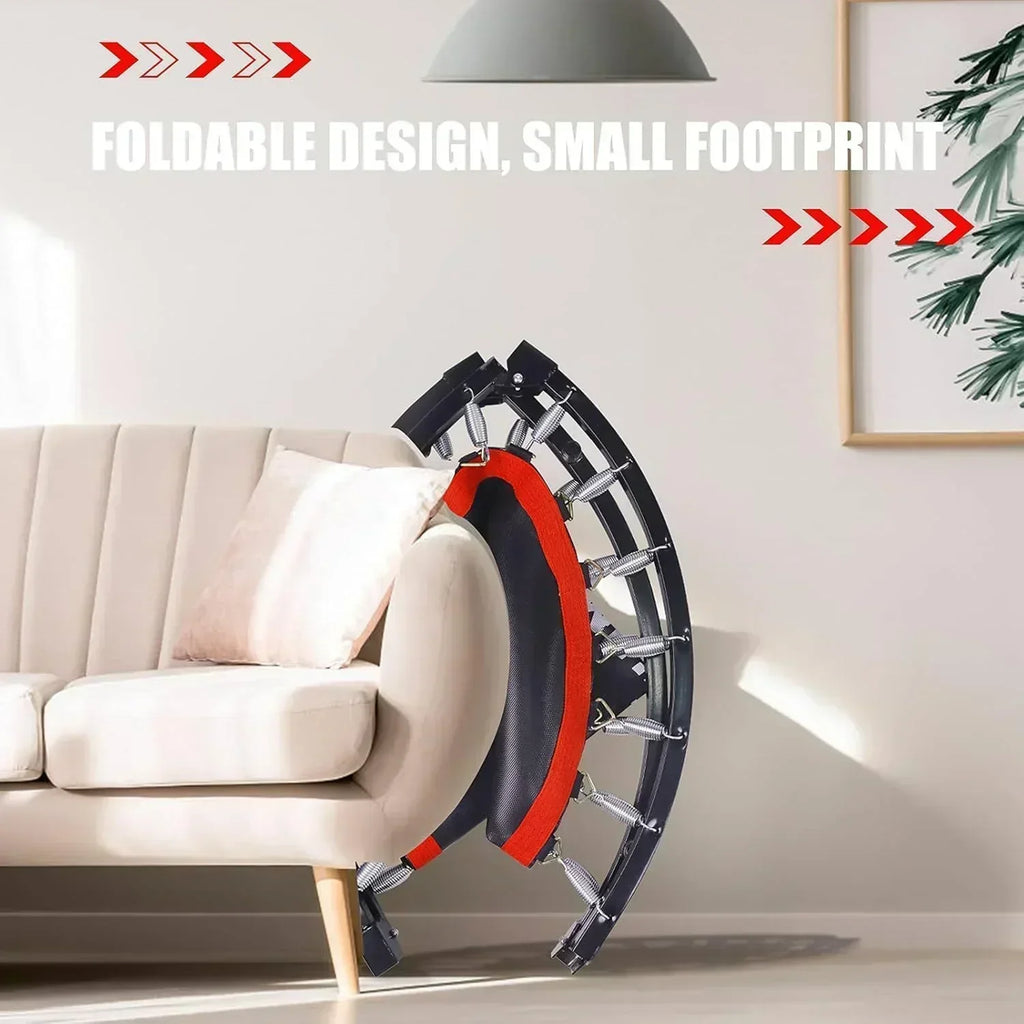 Kanchimi 40 48 Folding Mini Fitness Indoor Exercise Workout Rebounder Trampoline