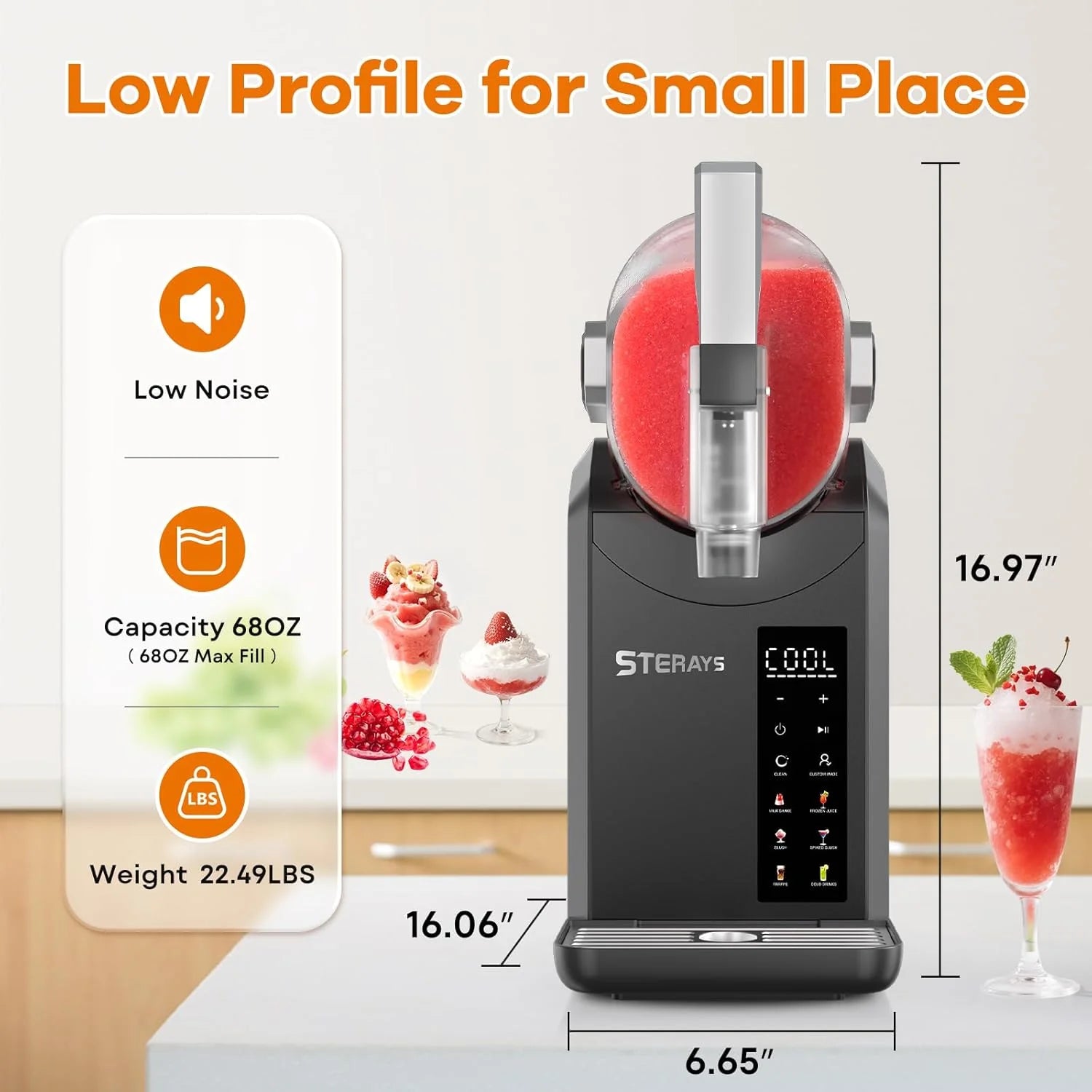 Ninja SLUSHi with RapidChill Technology, 88 oz. Frozen Drink & Slushie Machine, 5 Preset Programs, Margaritas, Frapp��s, and More