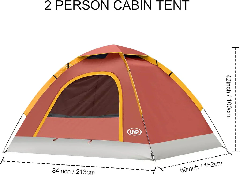 Camping Tent 2/3/4/6 Person Dome Tent Portable Camping Tent Outdoor and Backpacking Beach