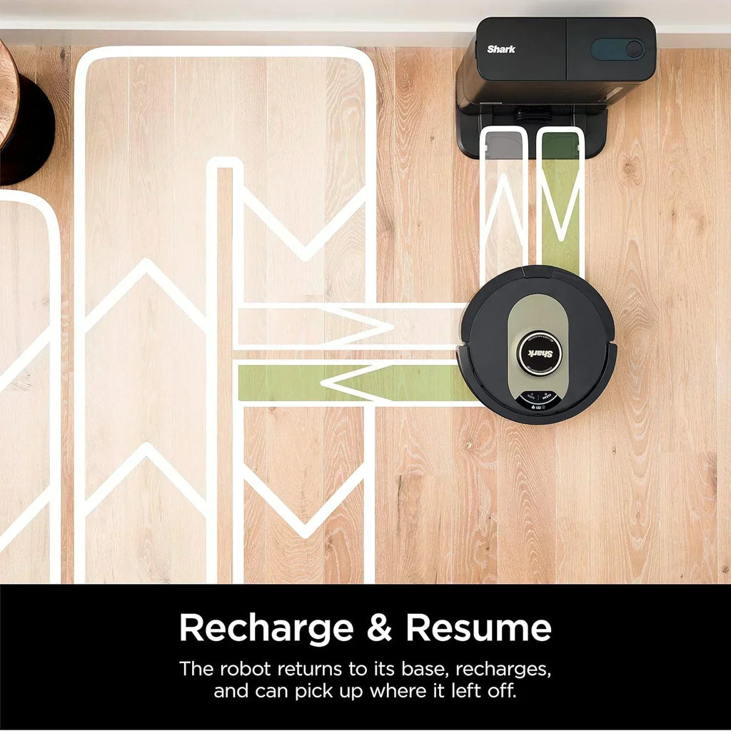 AI Robot Vacuum with XL HEPA Self-Empty Base Bagless 60-Day Capacity LIDAR Navigation