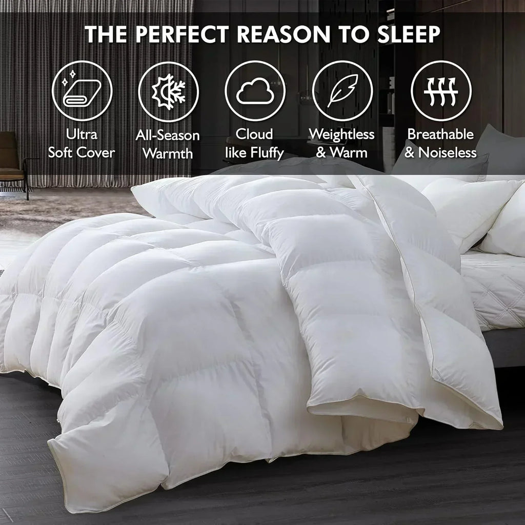 Baffle Box Design Comforter Duvet