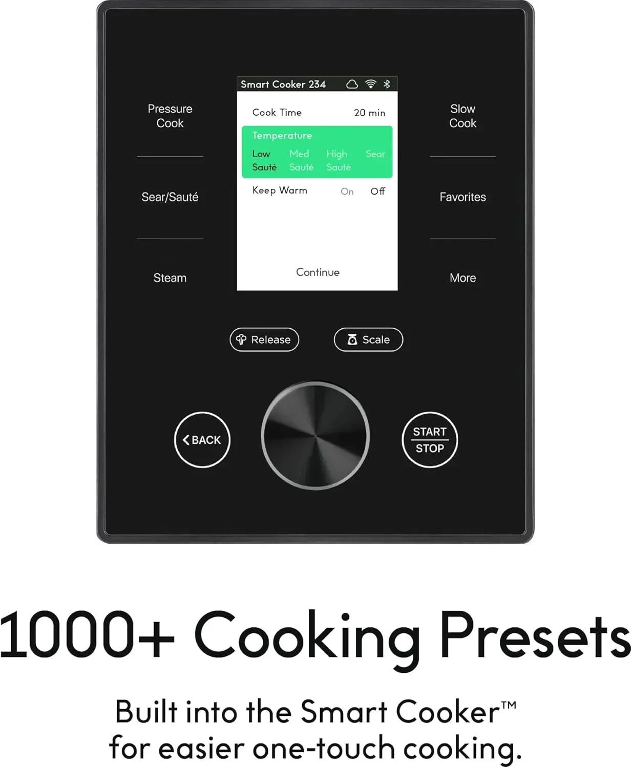CHEF iQ Smart Pressure Cooker with WiFi and Built-in Scale 10-in-1 Multi-Cooker Rice Cooker
