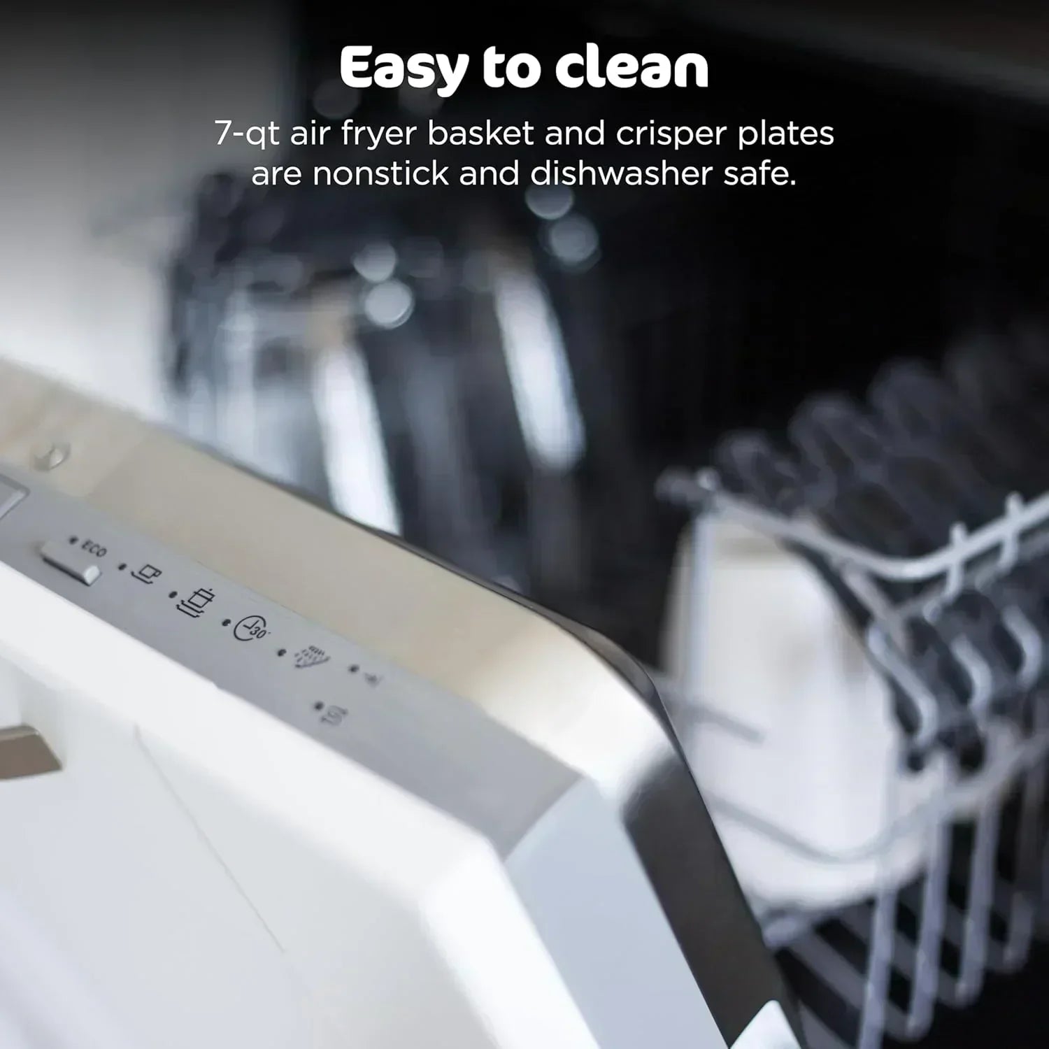 Ninja Foodi 6-in-1 FlexBasket Air Fryer with 7 QT MegaZone Basket Divider for Large Proteins