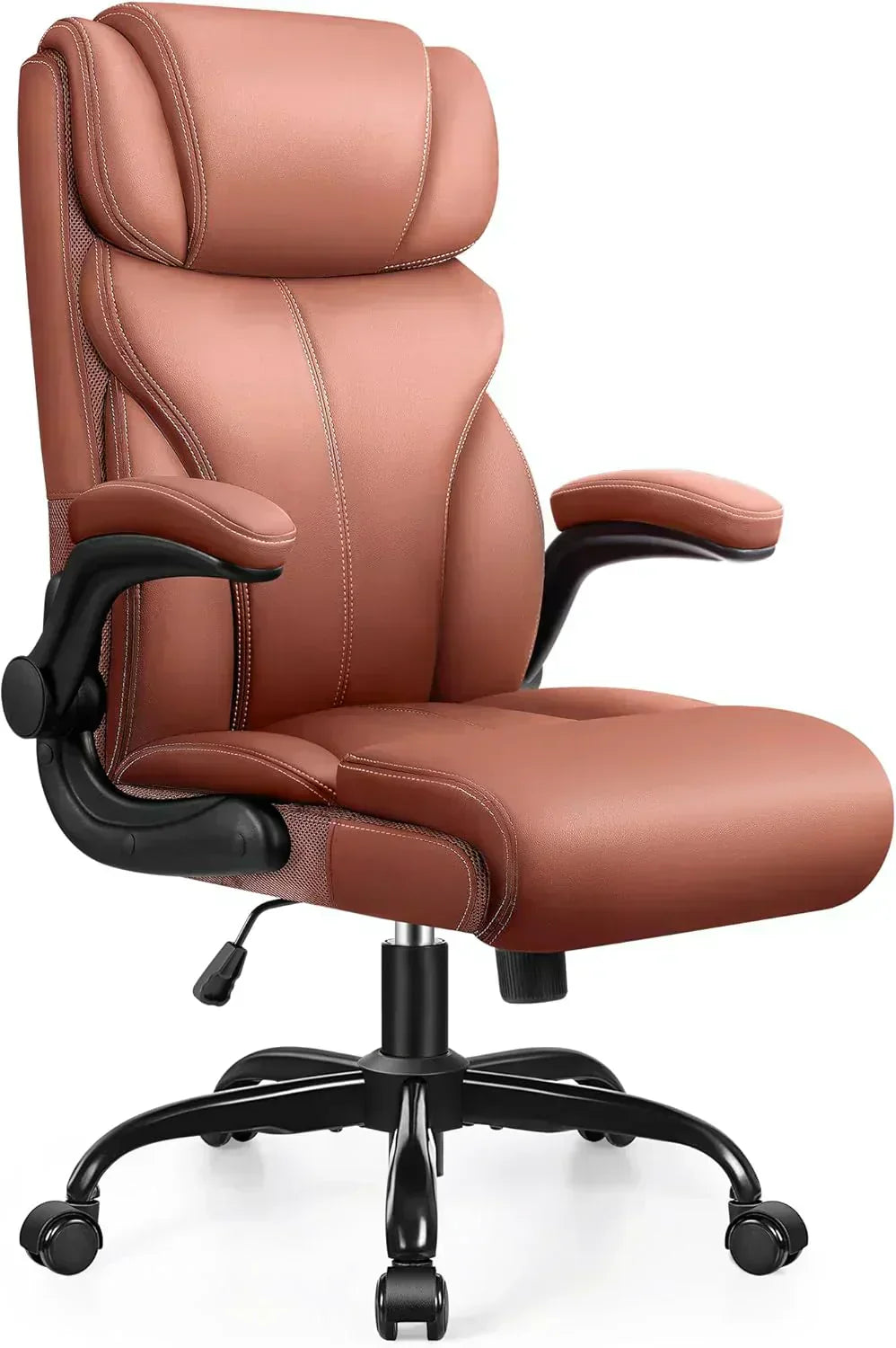 Office Chair Large High-Foot Computer Desk Chair Chair Lumbar Support Rotating Computer Chair