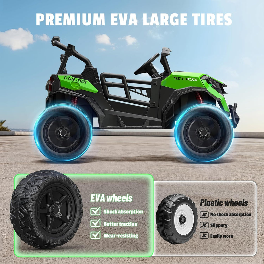 Pink all-terrain car travel electric toy truck