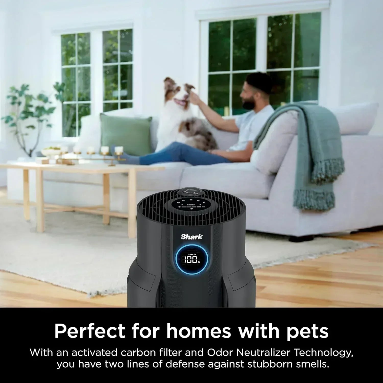 Air Purifier Compact Pro with Long-lasting HEPA Exceeding Filtration For Pet Dander Dust Smoke