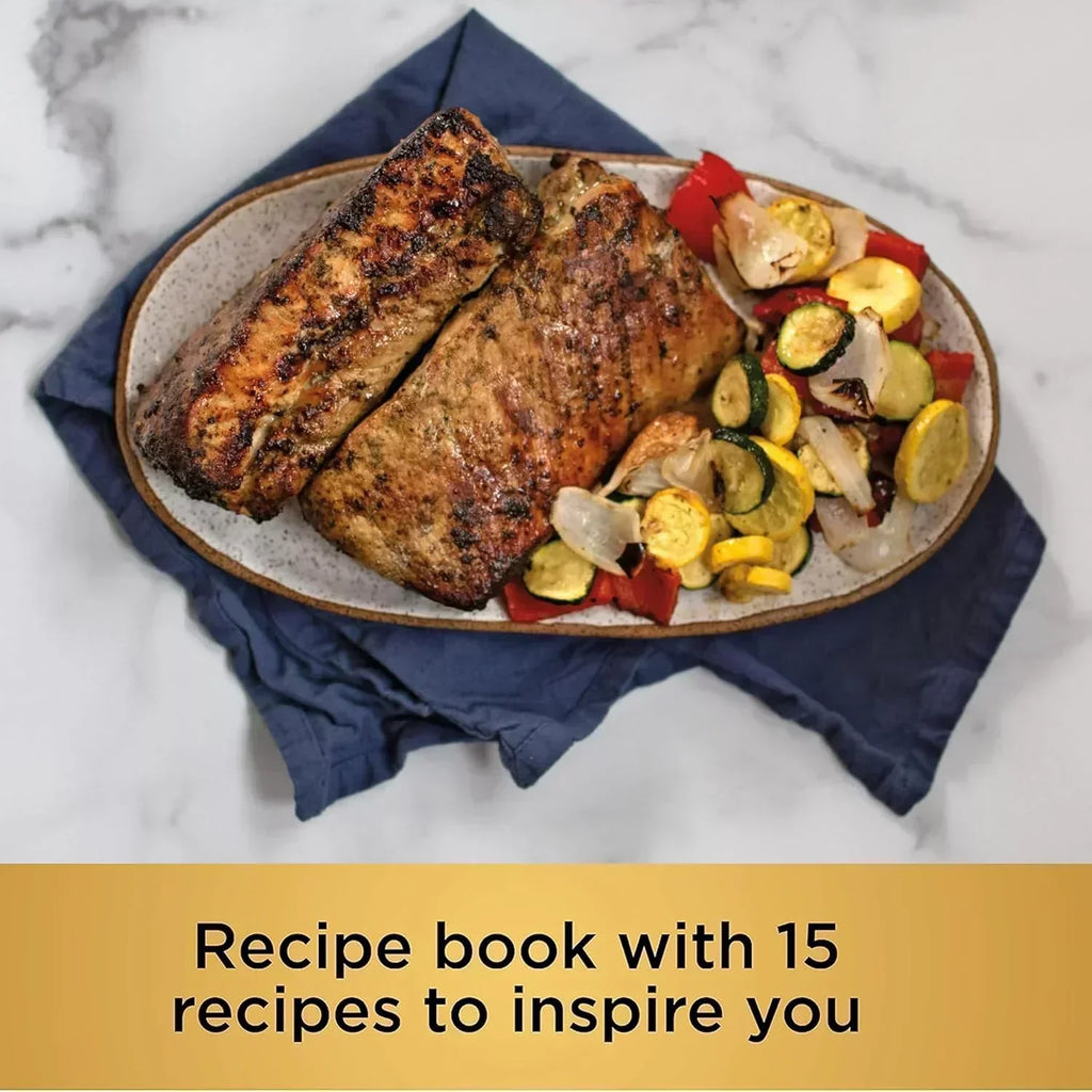 Ninja Foodi Smart XL 6-in-1 Indoor Grill with Air Fry Bake Roast Broil and Dehydrate