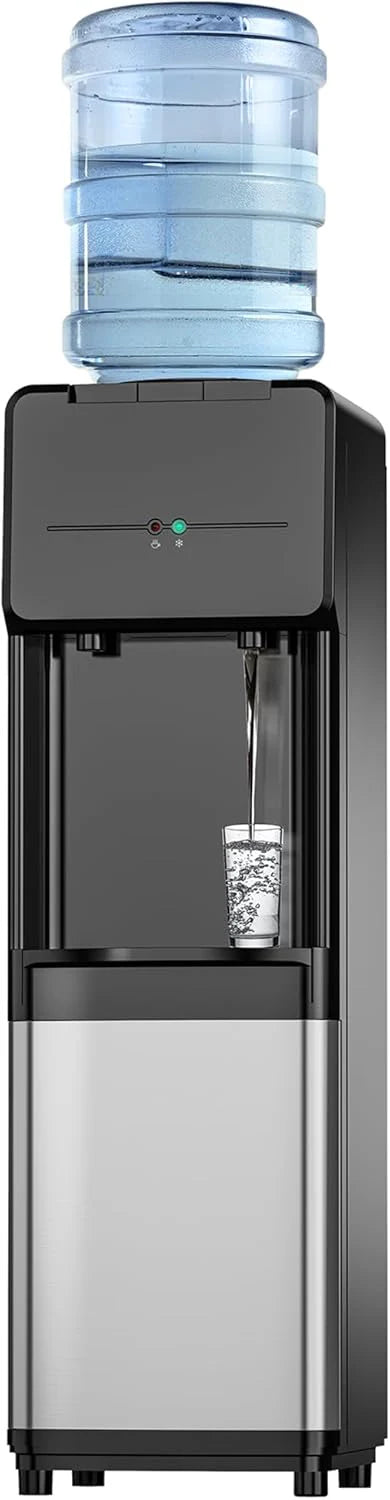Euhomy Hot and Cold Water Dispenser, top-loading water dispenser, suitable for 3/5 gallon water bottles