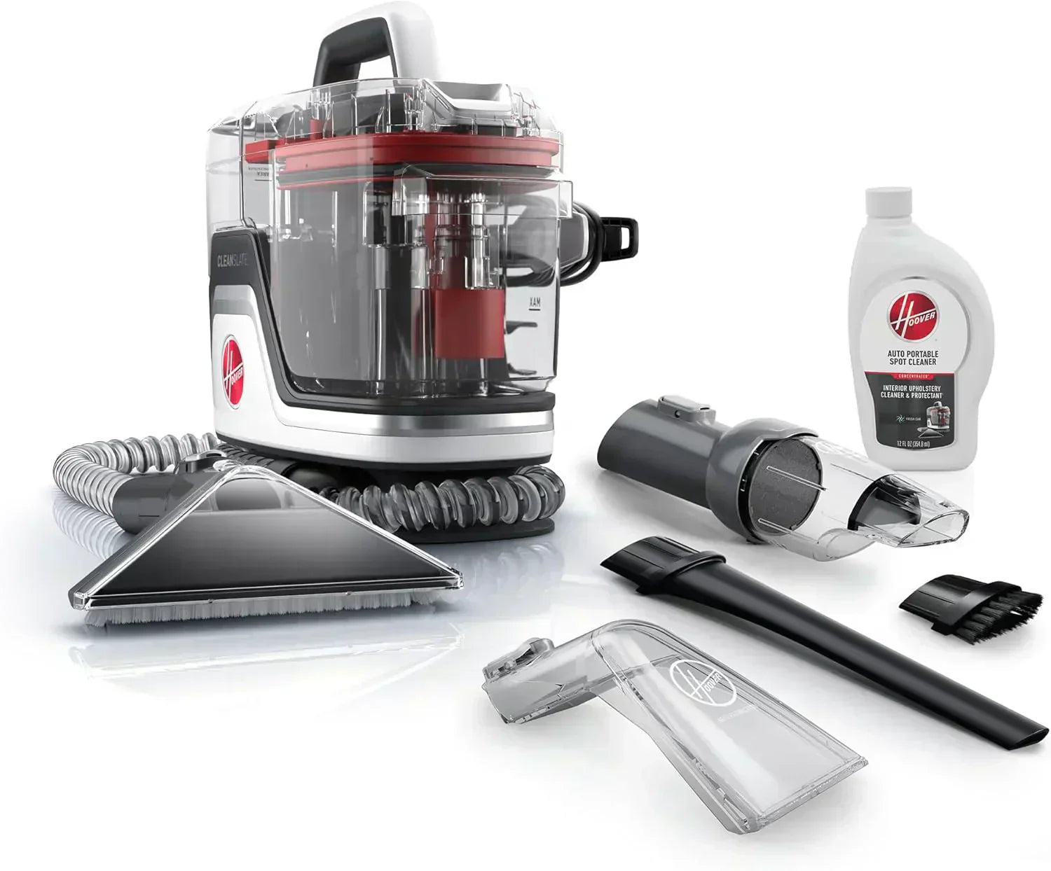 Hoover CleanSlate Plus Portable Carpet Upholstery Spot Cleaner with Powerful Suction