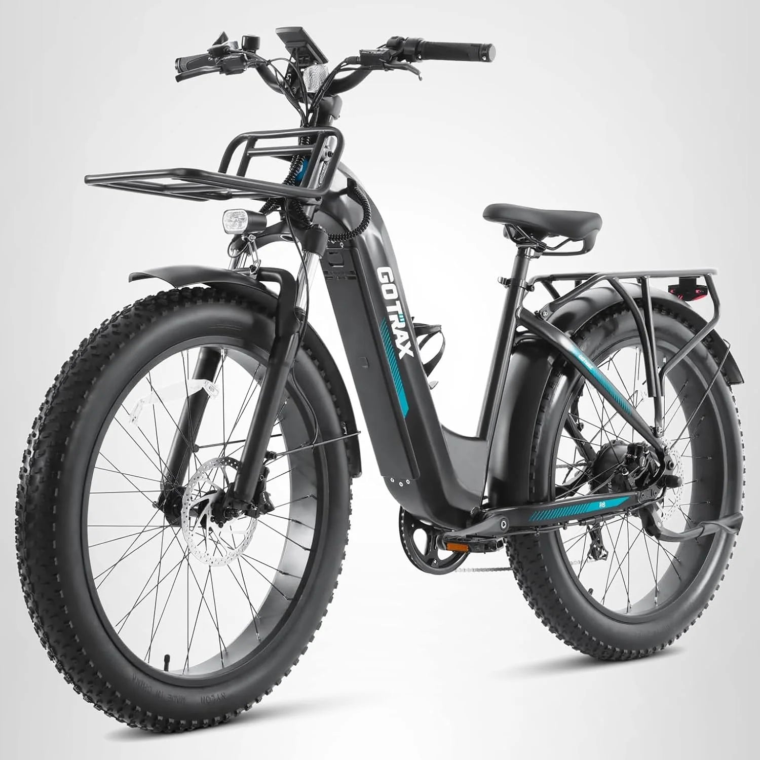 Gotrax 20 Folding Electric Bike with 40 Miles by 48V Battery 20Mph Power by Peak 500W