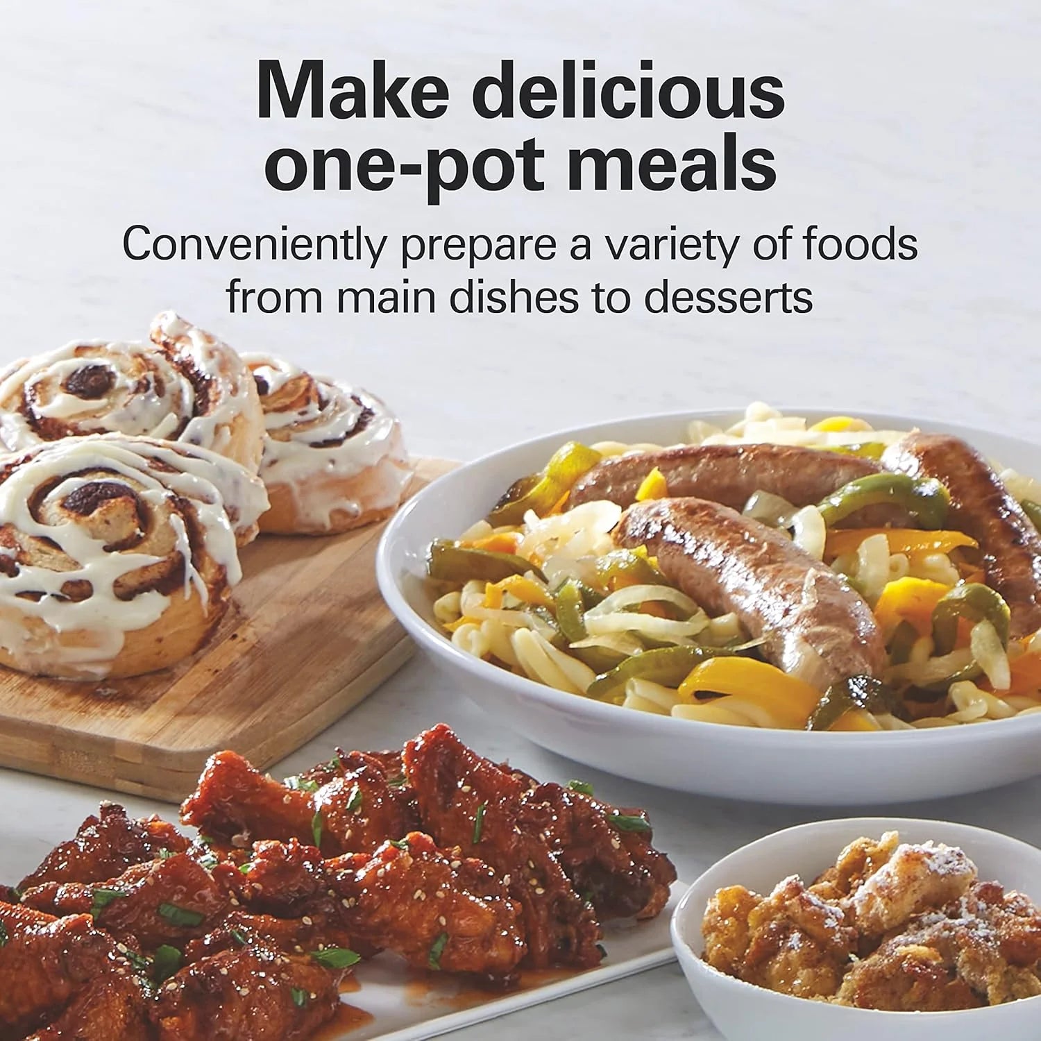 Hamilton Beach 8 Quart Programmable Slow Cooker Three Temperature Settings Dishwasher Safe Crock