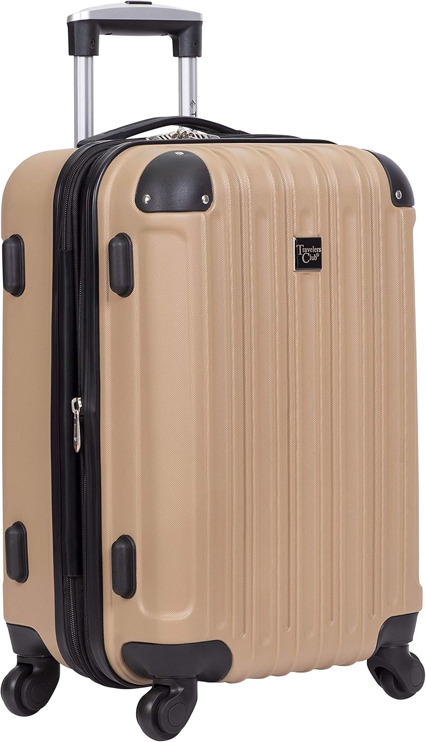 Hardside Travel Luggage Lilac Set of 4