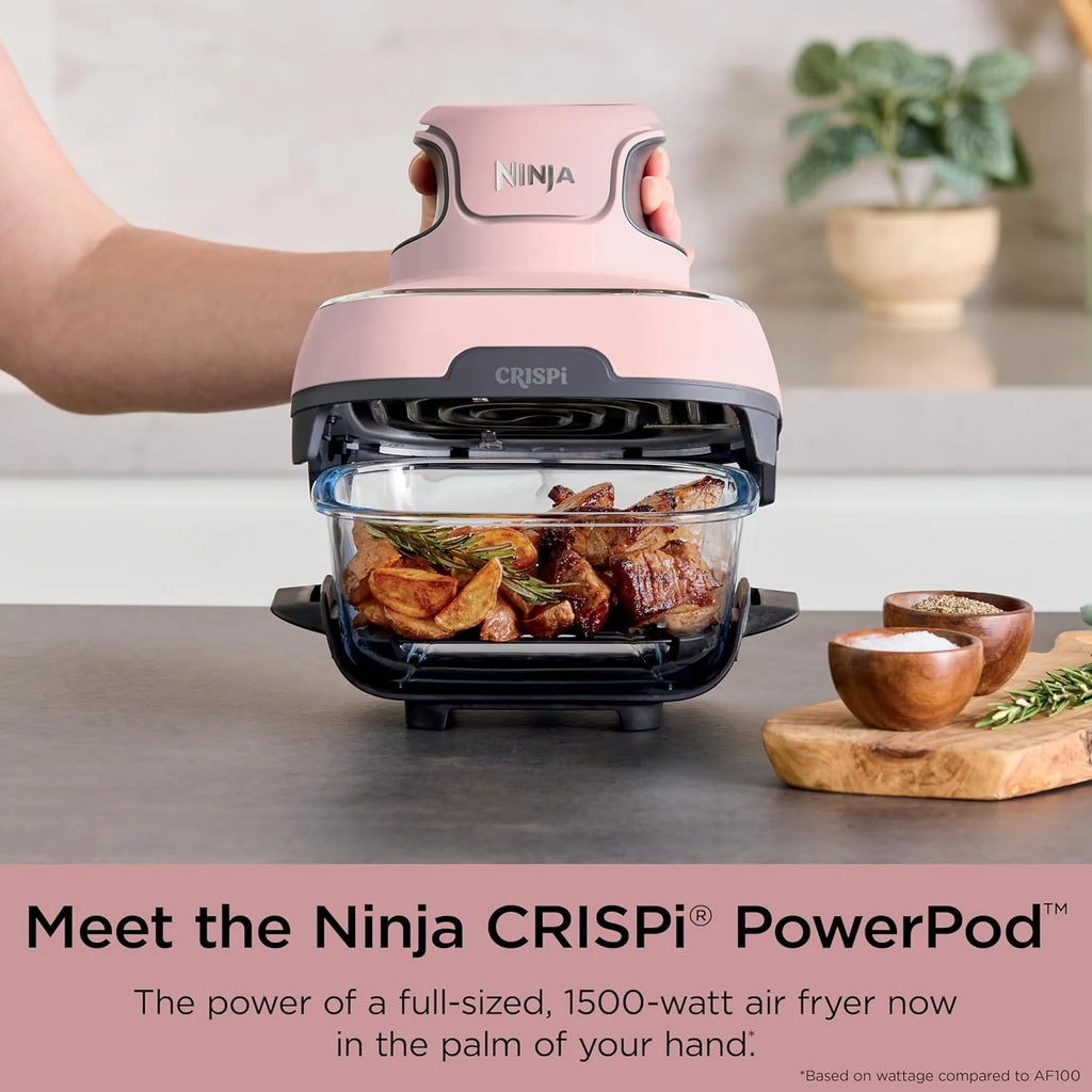 Ninja Crispi 4-in-1 Portable Glass Air Fryer Cooking System