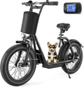 Caroma Peak 800W Foldable Adult Electric Scooter with 20-inch Wide Tires 48V Battery Basket
