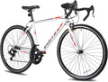 WEIZE Road Bike, 700C Wheel City Commuter Bicycle, 14 Speed Drop Bar, Racing Adult Bike with Caliper Brakes