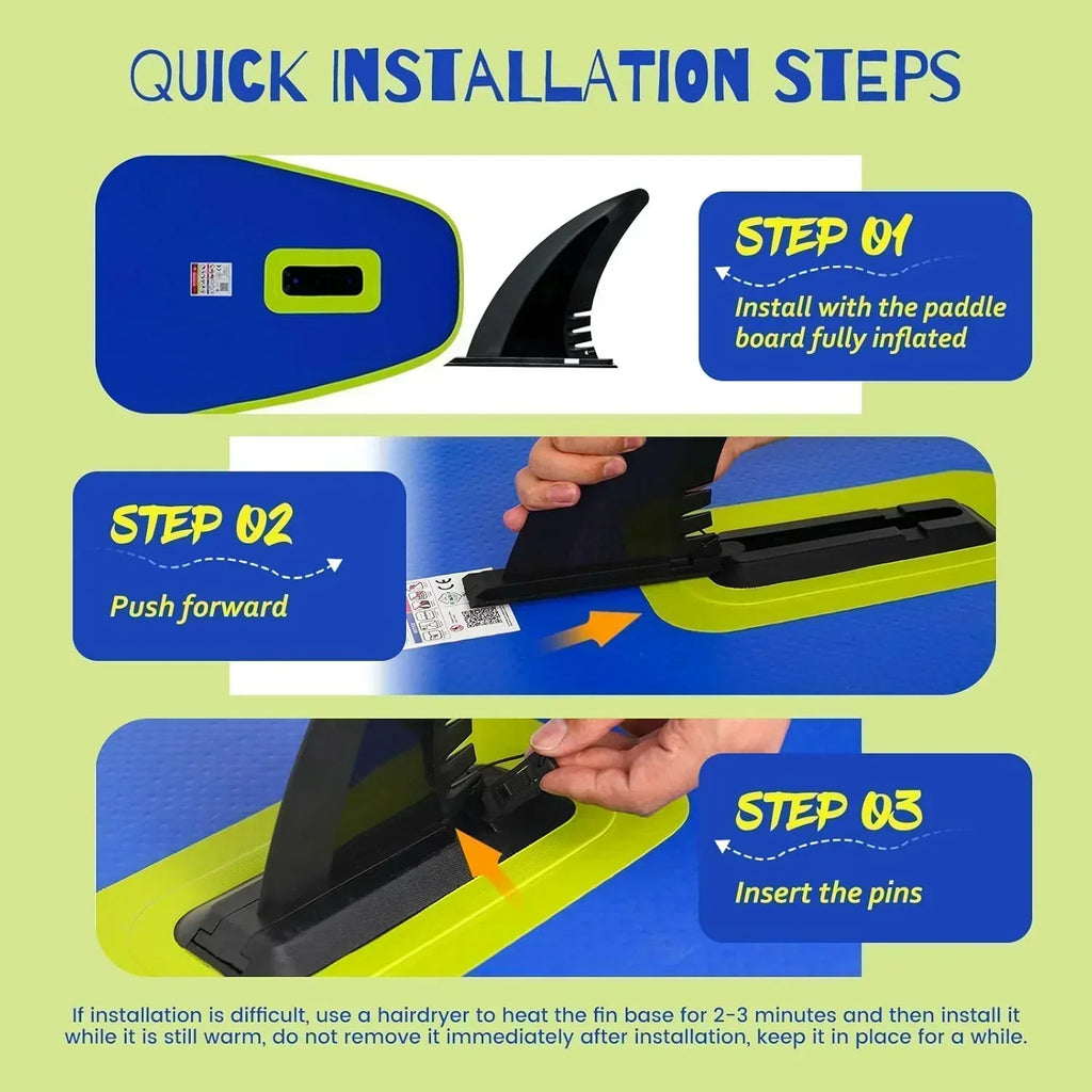 FunWater Inflatable Stand Up Paddle Board Premium SUP Paddle Accessories EVA Deck