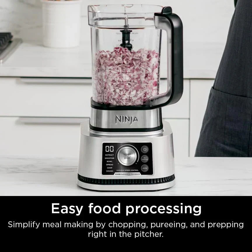 Ninja Mixer and Food Processor Combination Bowl 6 Features 72 Ounce Pitcher
