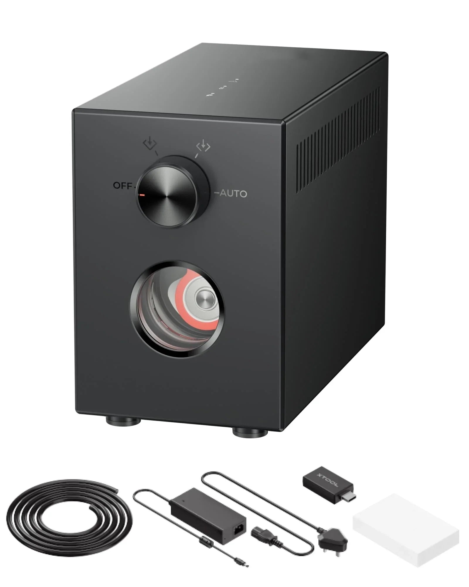 Air-Compress Assist with Upgraded Metal Piston Pump 30L/min Air Output for Laser Cutter