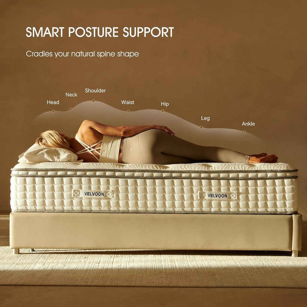 Queen Mattress,12 inch Cooling Gel Memory Foam Mattress,Cool Sleep,Pressure Relief with Medium Firm Support,Improves Sleep,CertiPUR-US Certified for Materials,No Fiberglass,Mattress in a Box