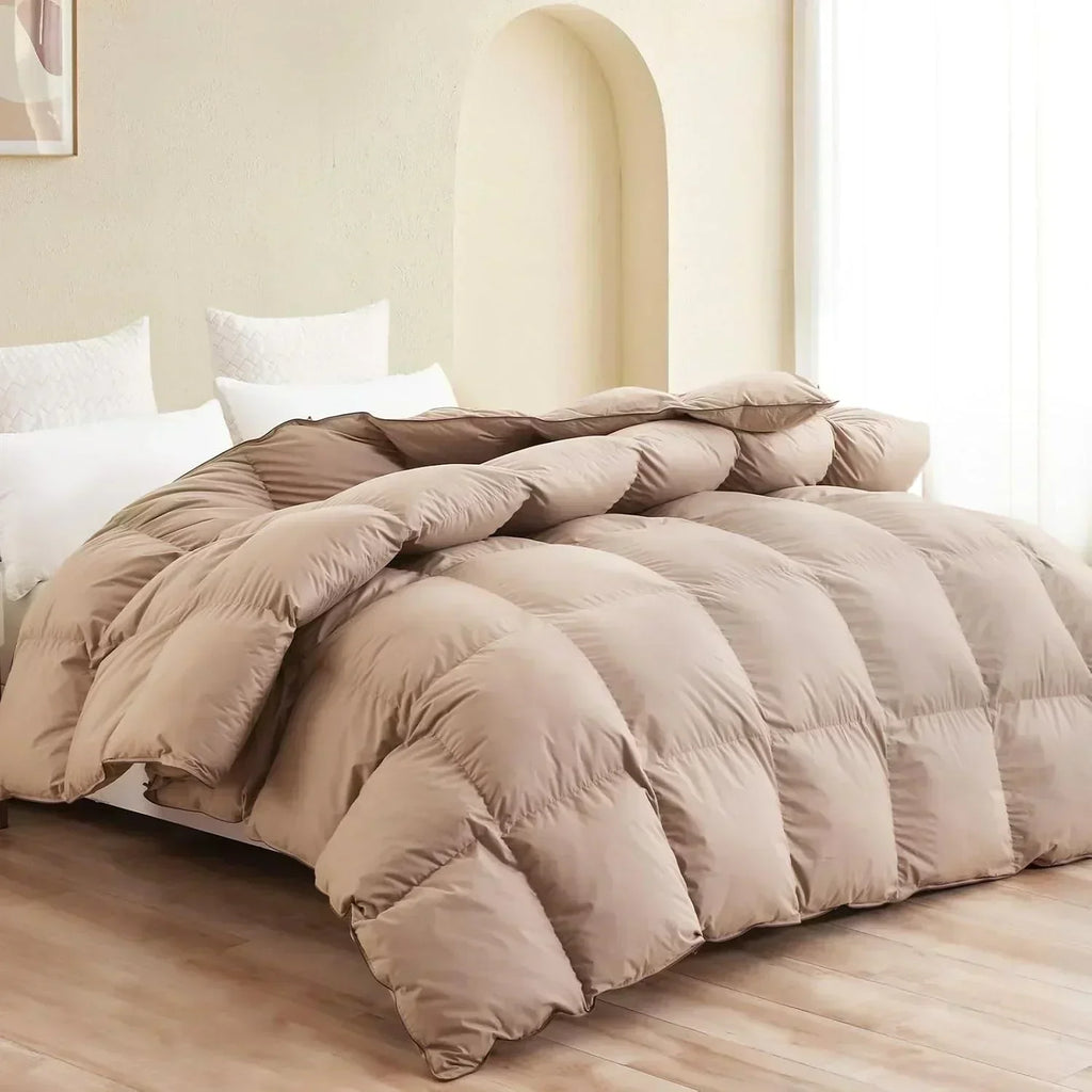 Premium Down Comforter 3D Baffle Box Design