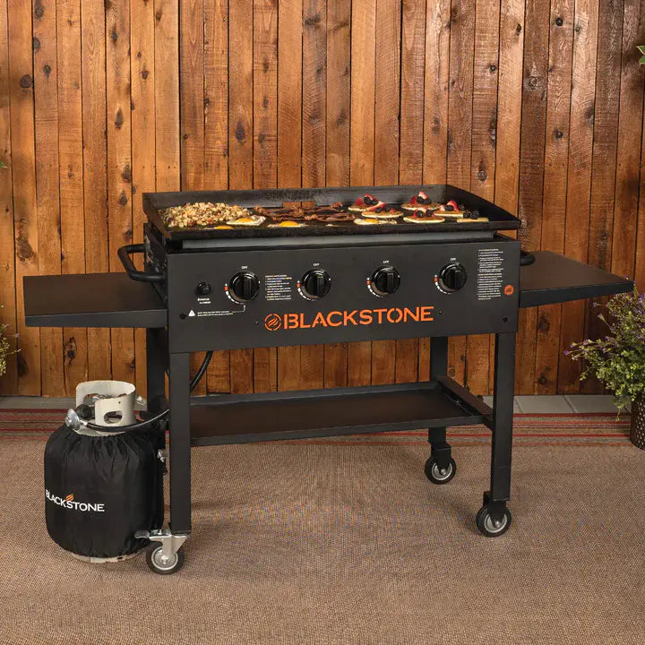 Blackstone 4-Burner 36 Griddle Cooking Station with Side Shelves