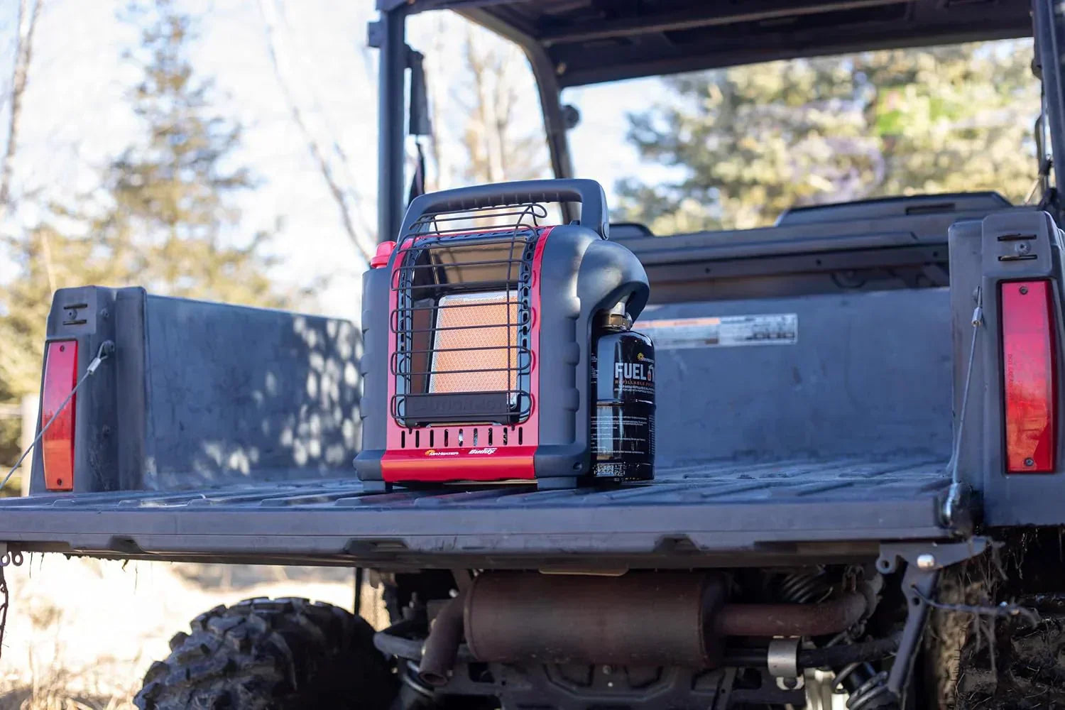Portable Propane Radiant Heater 4000-9000 BTU for campers workshops patios and more