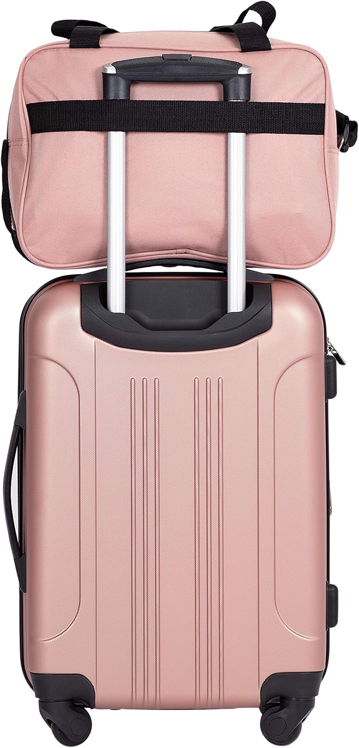 Hardside Travel Luggage Lilac Set of 4