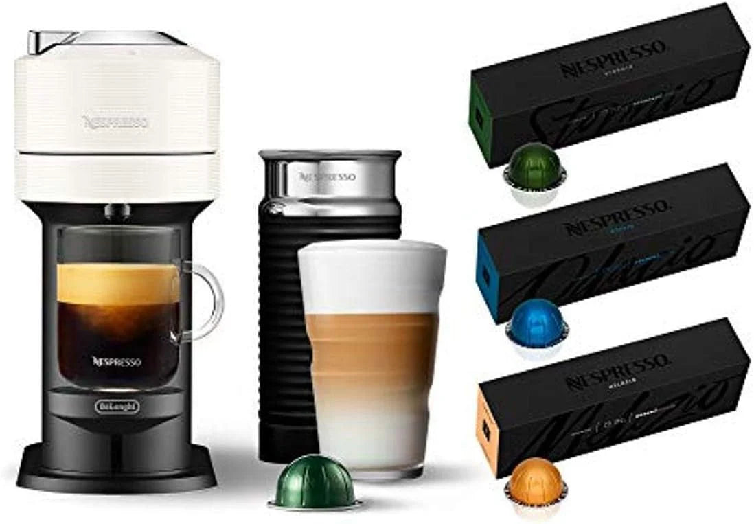 Nespresso Vertuo Next by De��Longhi White Coffee & Espresso Machine