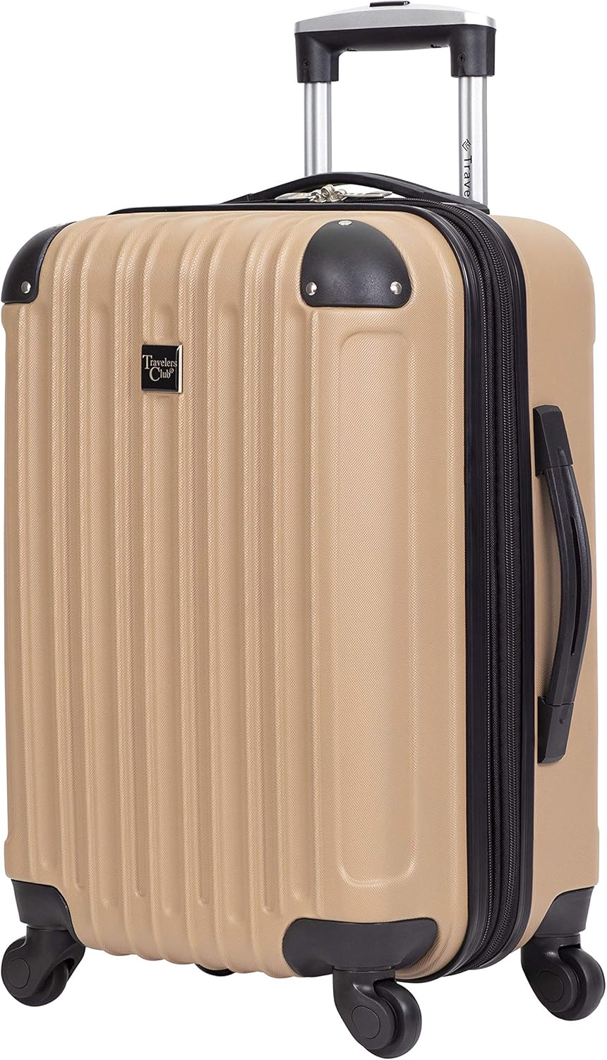Hardside Travel Luggage Lilac Set of 4