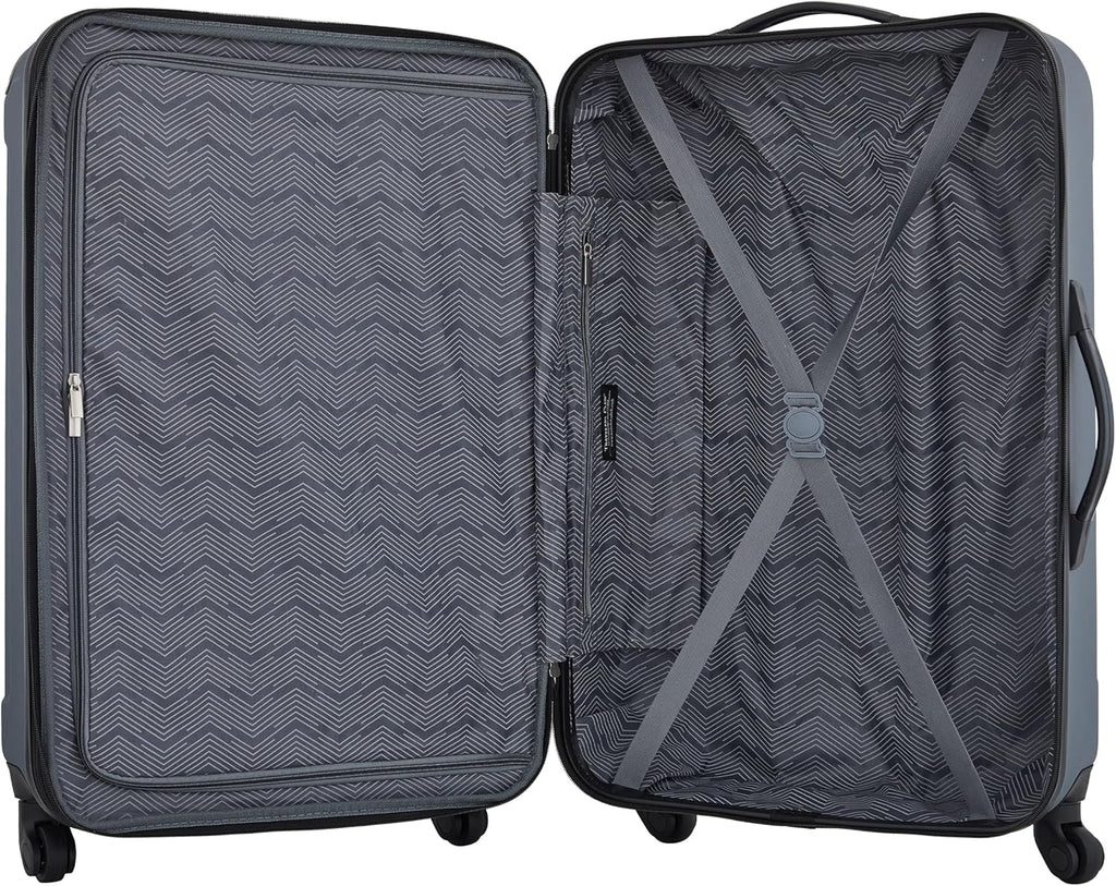 Hardside Travel Luggage Lilac Set of 4